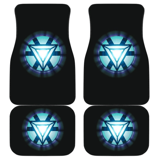 MV Car Floor Mats IronMan Core Heart Stone MV Car Mats