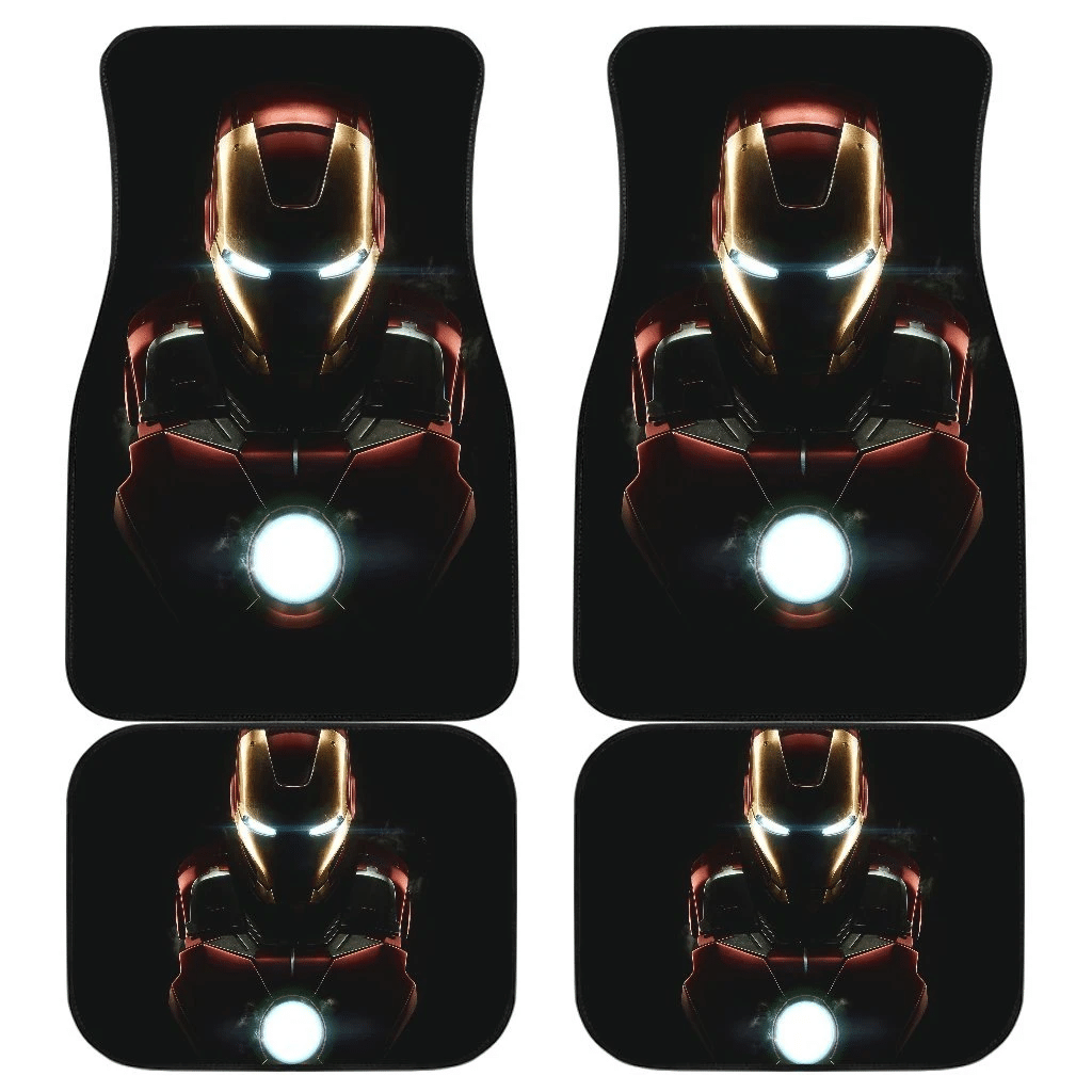 MV Car Floor Mats MV The IronMan Suit 2018 Glowing In The Dark Car Mats