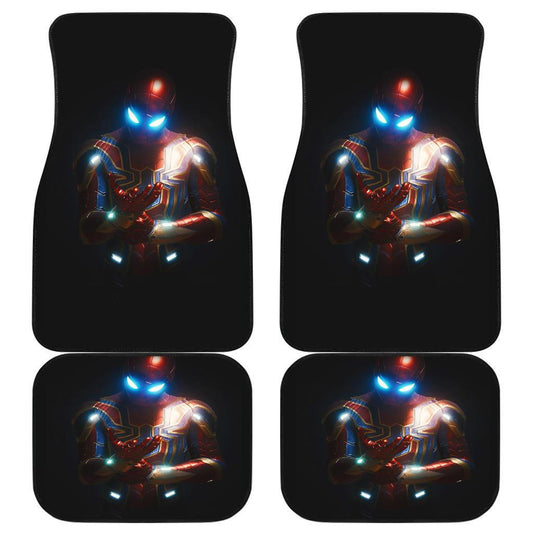 MV Car Floor Mats MV Iron Spider Spiderman suit In The Dark Car Mats