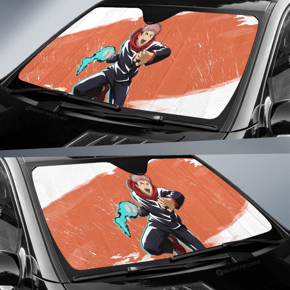 Itadori Yuuji Car Sunshade Custom Car Accessories