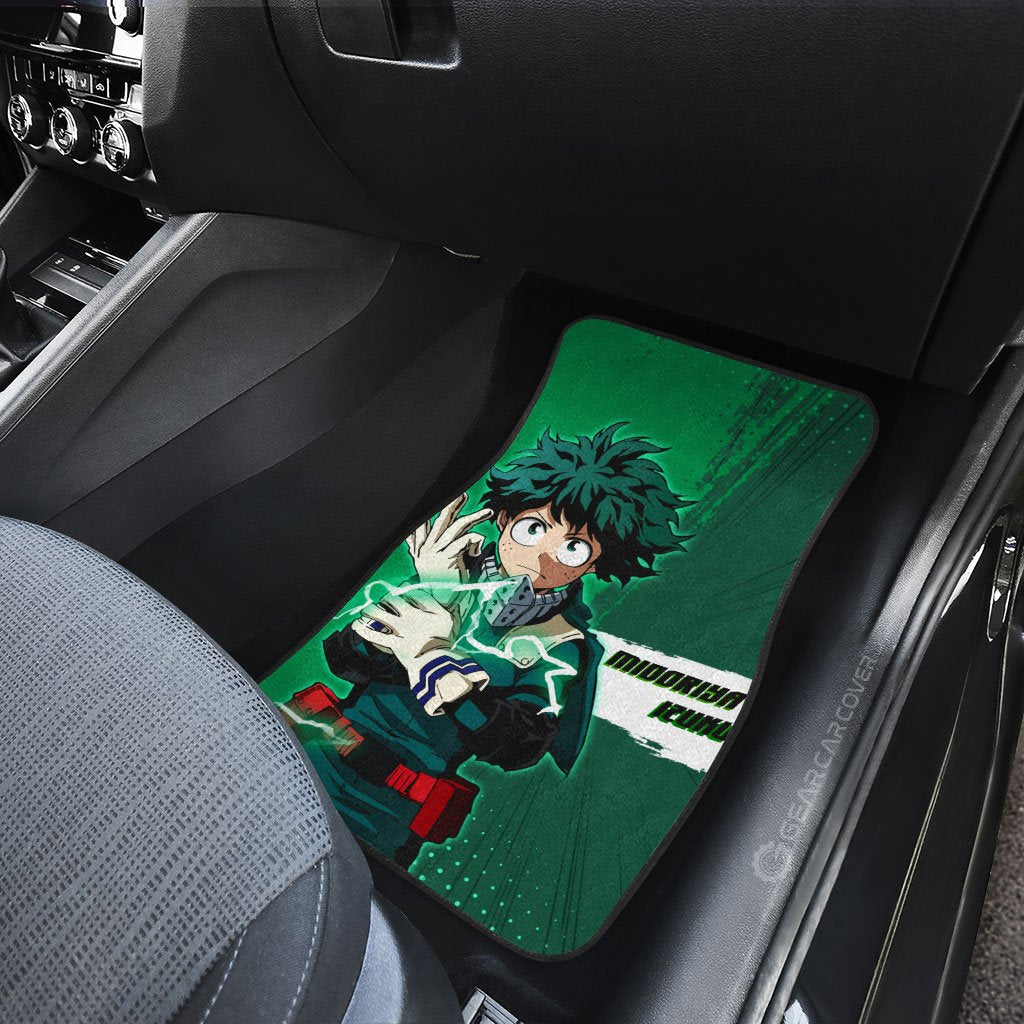 My Hero Academia Car Mats Izuku Midoriya Car Floor Mats