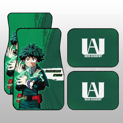 My Hero Academia Car Mats Izuku Midoriya Car Floor Mats