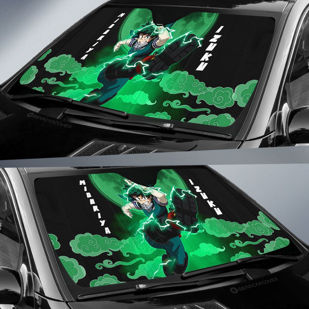Izuku Midoriya Car Sunshade Custom Car Accessories
