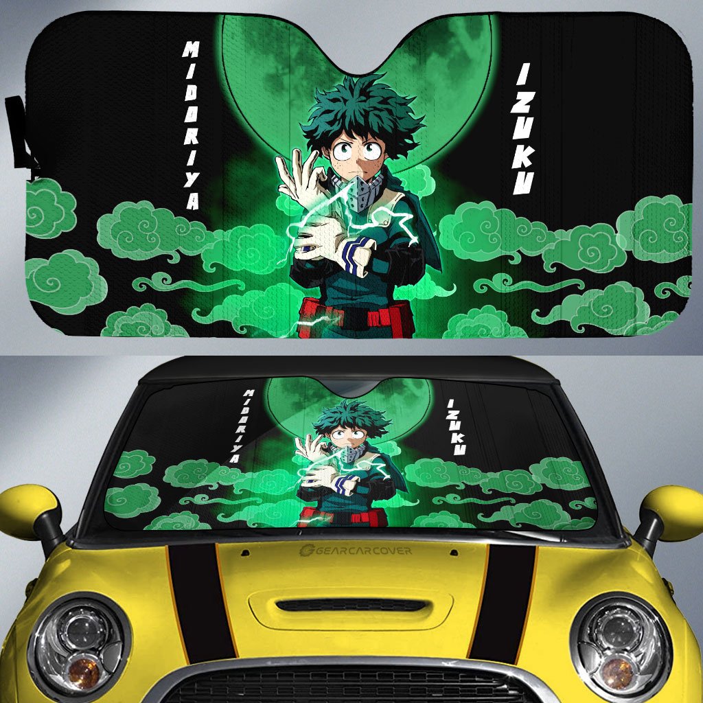 Izuku Midoriya Car Sunshade Custom Car Accessories