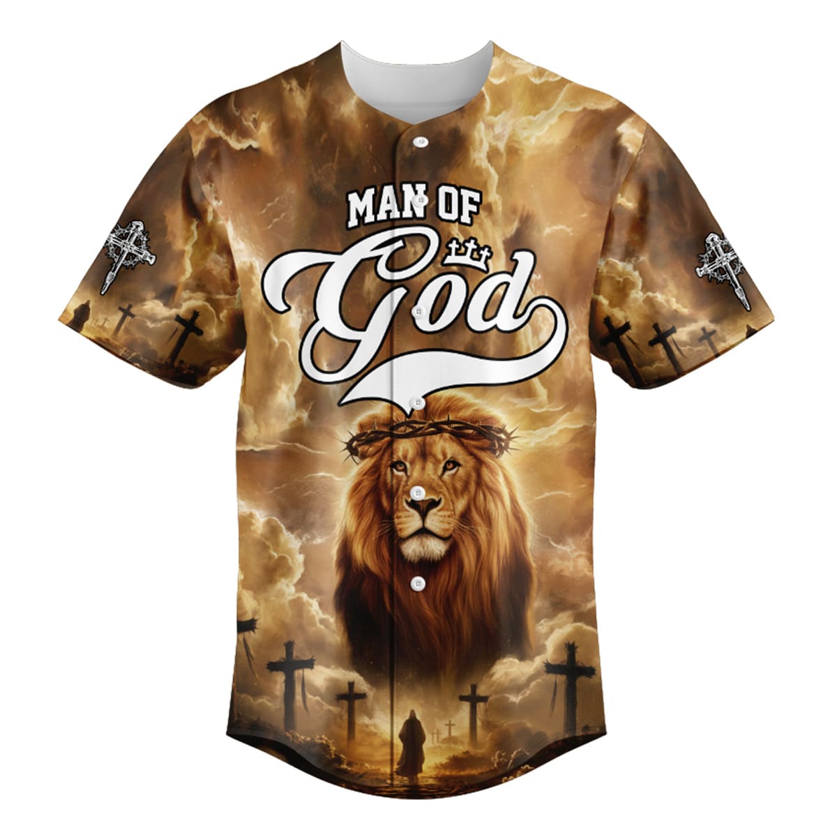 Man of God – Lion’s Courage Baseball Jersey Bundle