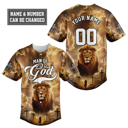 Man of God – Lion’s Courage Baseball Jersey Bundle