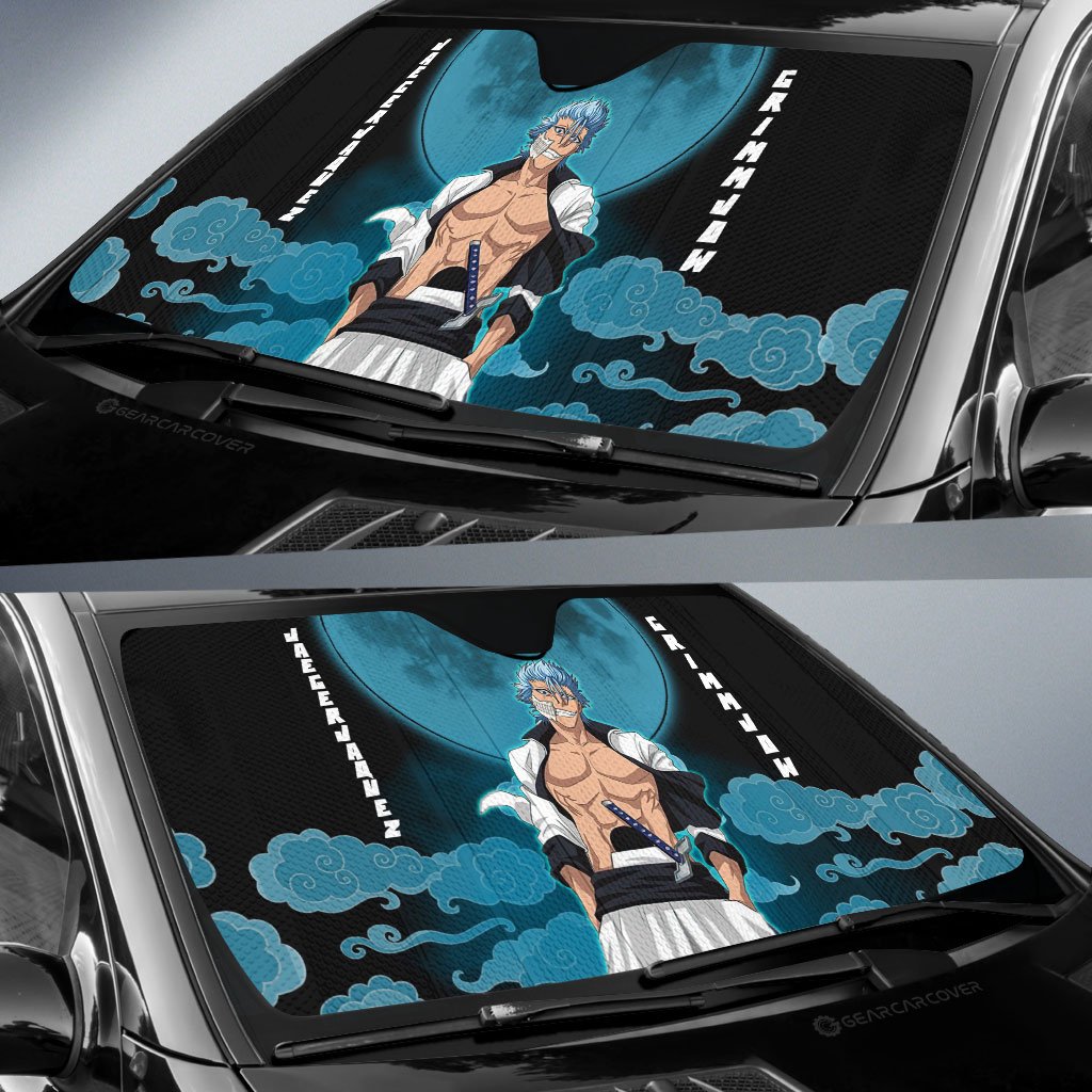 Jaegerjaquez Grimmjow Car Sunshade Custom Bleach Car Accessories