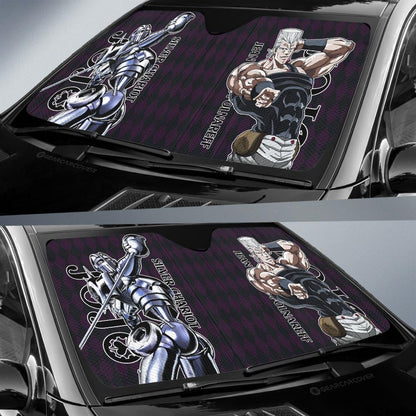 Jean Pierre Polnareff Car Sunshade Custom Bizarre Adventure Car Accessories