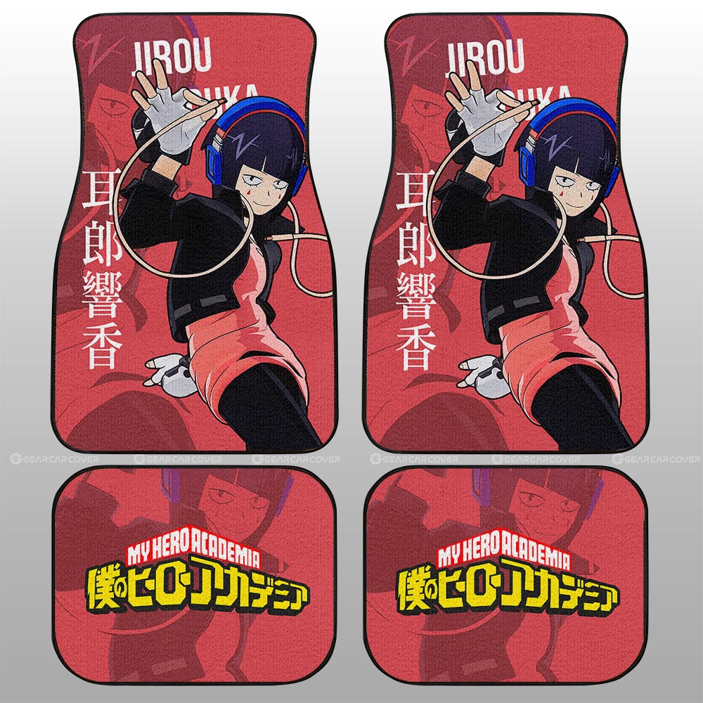 My Hero Academia Car Mats Jirou Kyouka Car Floor Mats