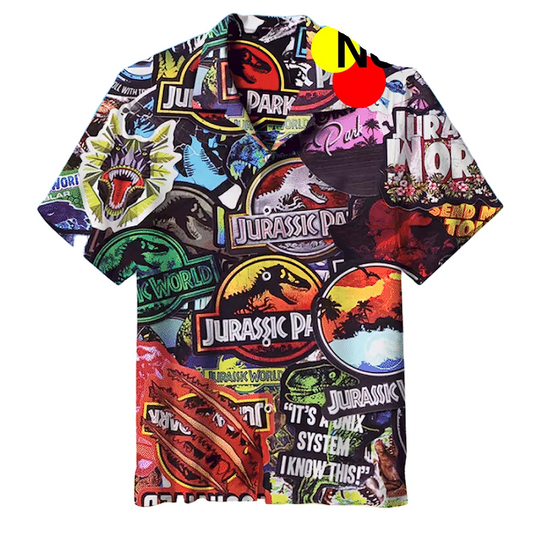 Jurassic Park Hawaii Shirt Jurassic Park It's A Unix System I Know This Hawaiian Shirt Colorful Unisex