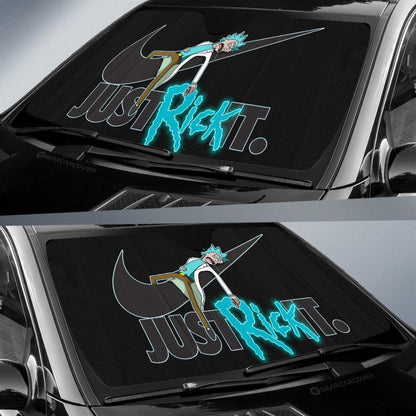 Just Rick It Car Sunshade Custom Car Accessories