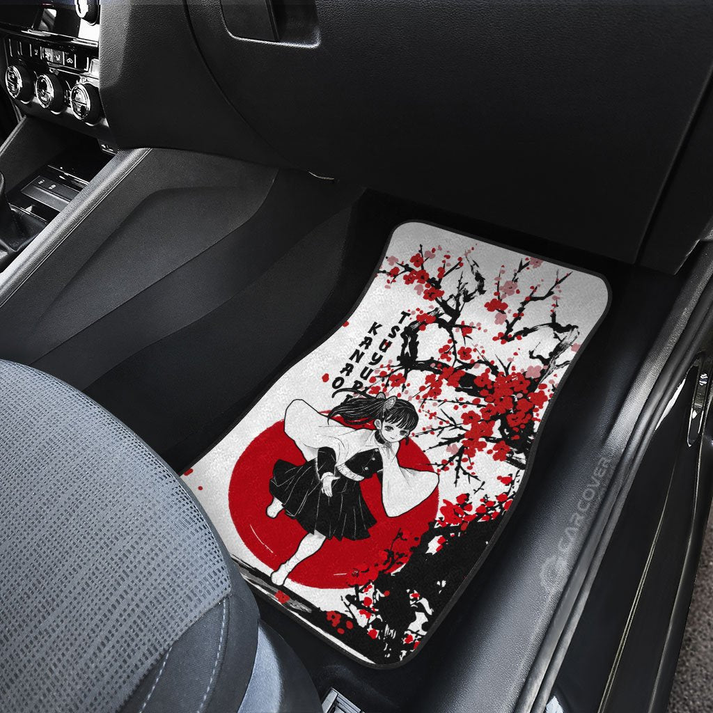 Demon Slayer Car Mats Kanao Car Floor Mats Japan Style Car Floor Mats