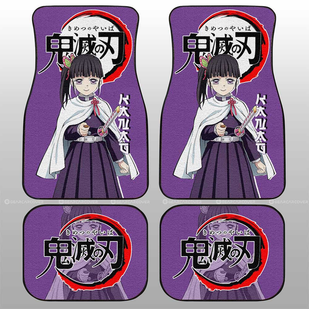 Demon Slayer Car Mats Kanao Tsuyuri Car Floor Mats Demon Slayer Car Floor Mats