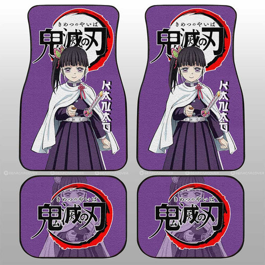 Demon Slayer Car Mats Kanao Tsuyuri Car Floor Mats Demon Slayer Car Floor Mats