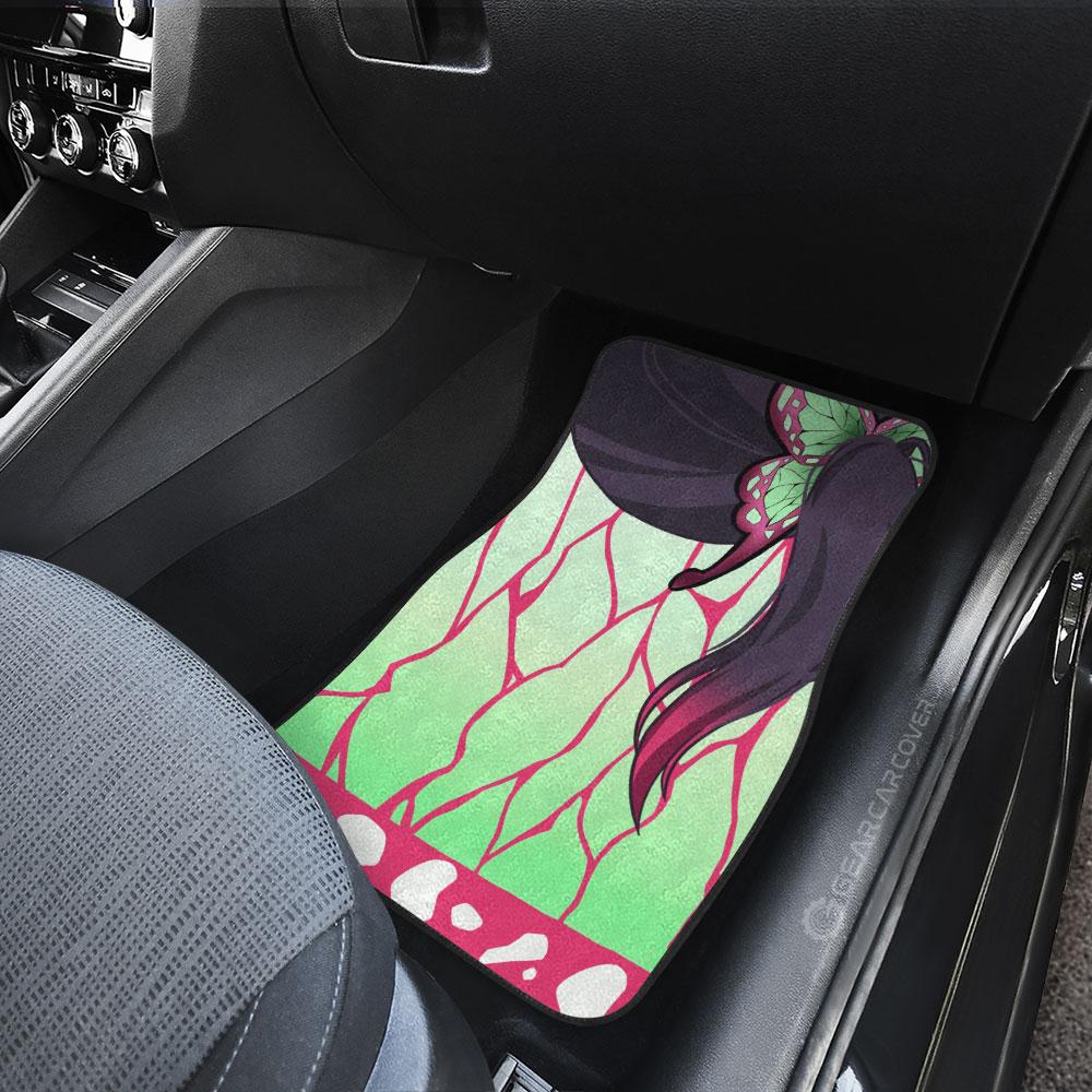 Demon Slayer Car Mats Kanao Uniform Car Floor Mats Hairstyle Car Interior Floor Mats