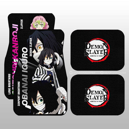 Demon Slayer Car Mats Kanroji And Obanai Car Floor Mats Demon Slayer Car Floor Mats