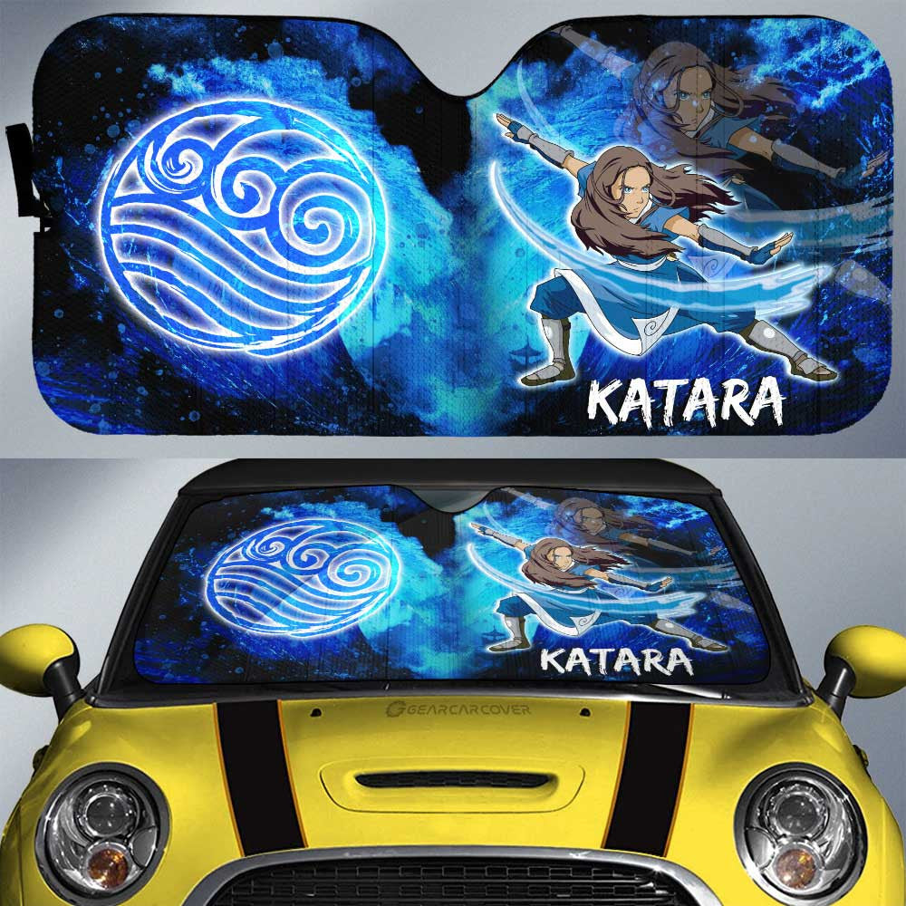 Katara Car Sunshade Custom Avatar The Last Airbender Anime