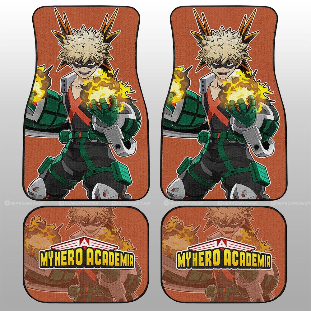 My Hero Academia Car Mats Katsuki Bakugo Car Floor Mats