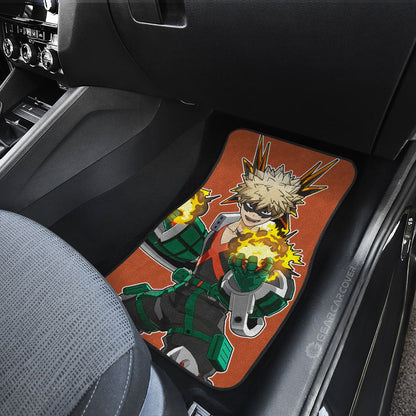 My Hero Academia Car Mats Katsuki Bakugo Car Floor Mats