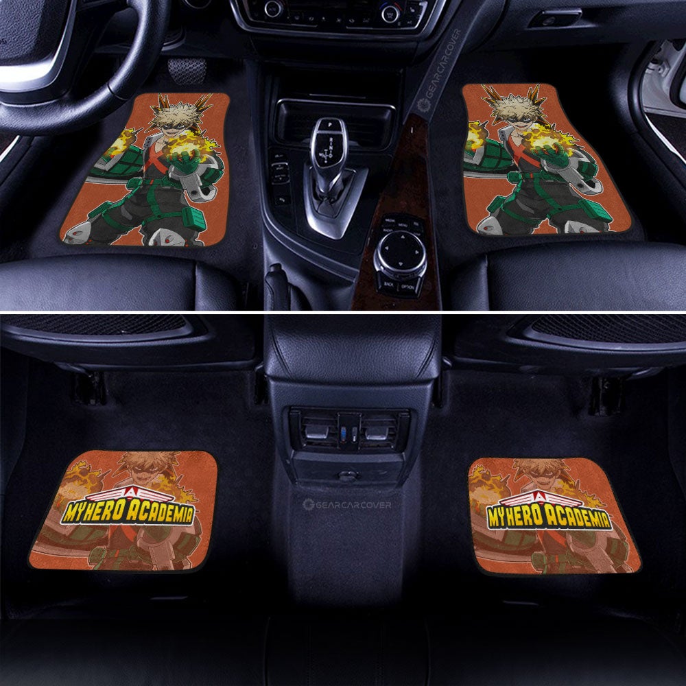 My Hero Academia Car Mats Katsuki Bakugo Car Floor Mats My Hero Academia Anime