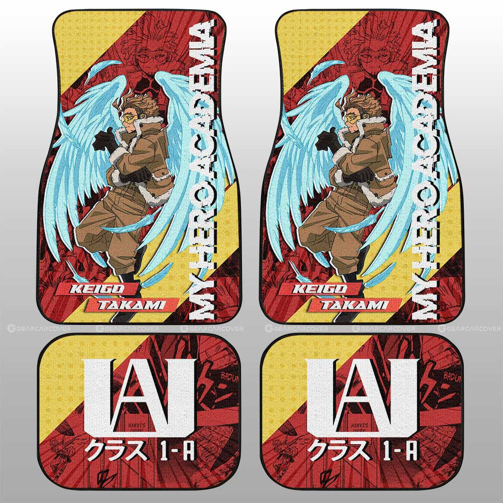 My Hero Academia Car Mats Keigo Takami Car Floor Mats