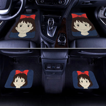 SGhibli Car Mats SGhibli Kiki's Delivery Service Face Graphic Car Floor Mat Colorful