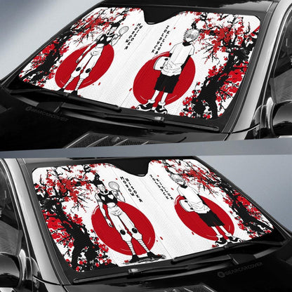 Killua Zoldyck And Hisoka Morow Car Sunshade Custom Japan Style Car Accessories