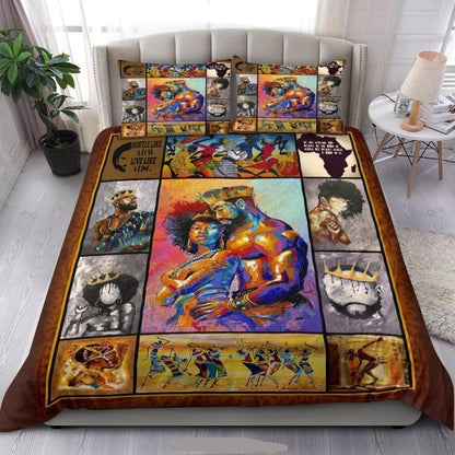 Africa Americans Bedding Set King Queen African Culture Duvet Covers Colorful Unique Gift