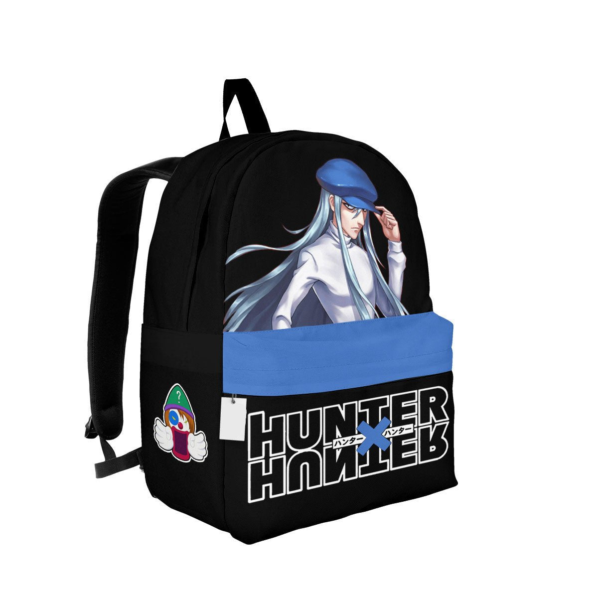 Hunter X Hunter Backpack Hunter X Hunter Kite Graphic Backpacks Black Blue