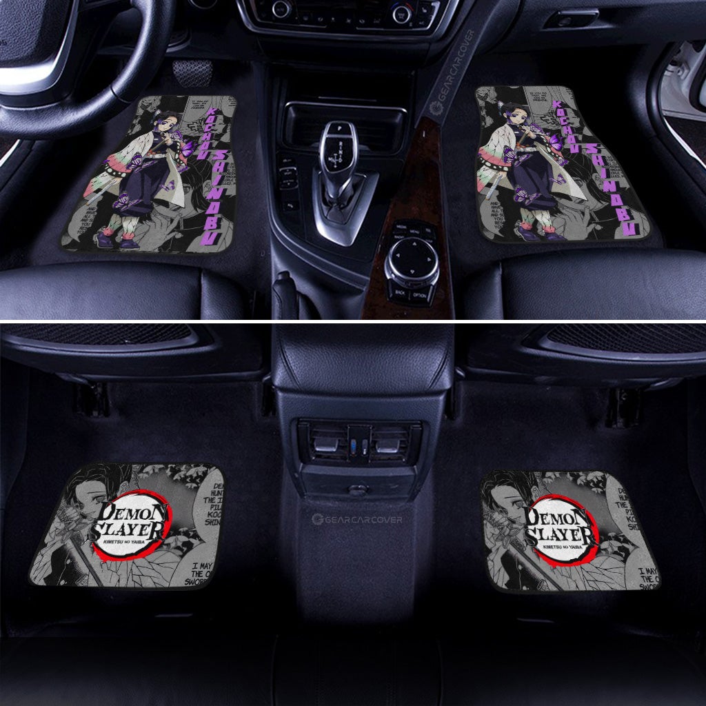 Demon Slayer Car Mats Kochou Shinobu Car Floor Mats Mix Mangas Floor Mats