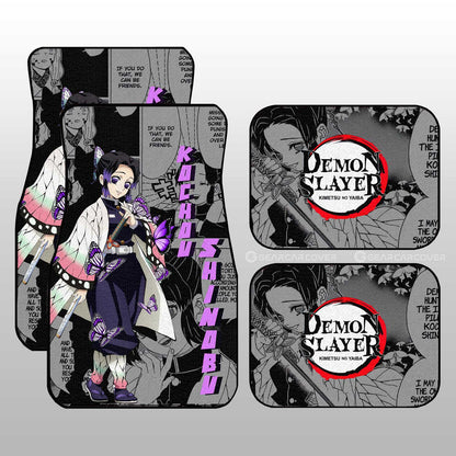 Demon Slayer Car Mats Kochou Shinobu Car Floor Mats Mix Mangas Floor Mats