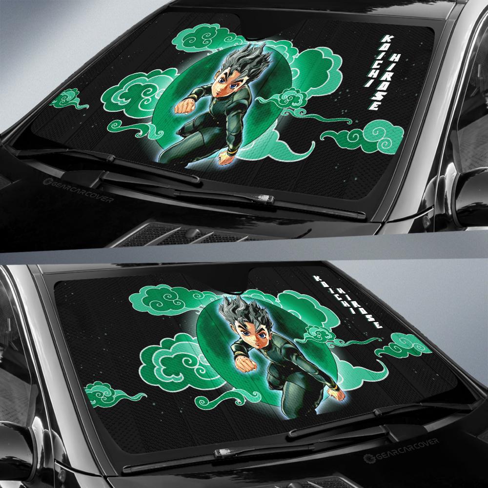 Koichi Hirose Car Sunshade Custom Bizarre Adventure Car Accessories