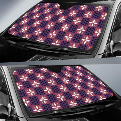 Kokushibo Car Sunshade Custom Anime Car Accessories