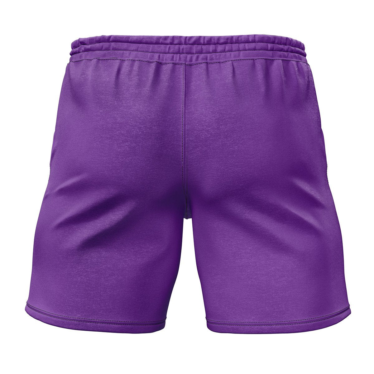 Demon Slayer Shorts The Demon Kokushibo Pattern Beach Shorts Purple