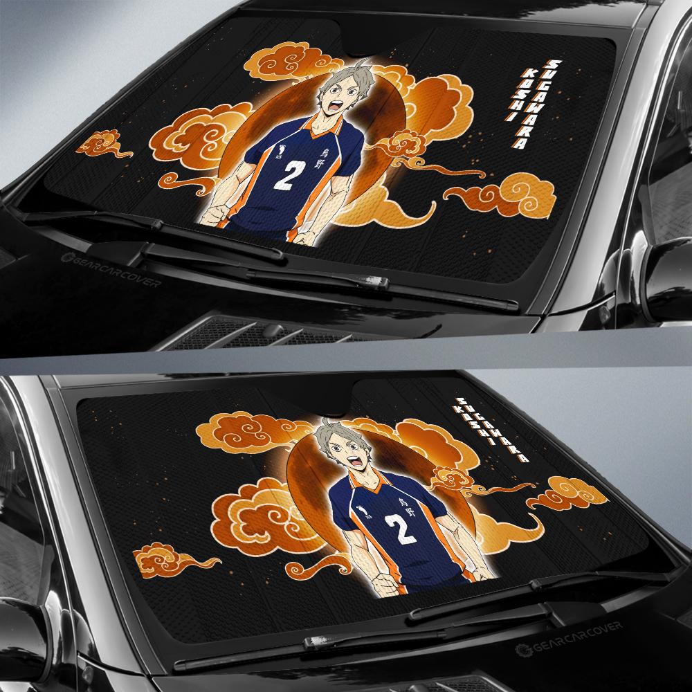 Koshi Sugawara Car Sunshade Custom For Fans