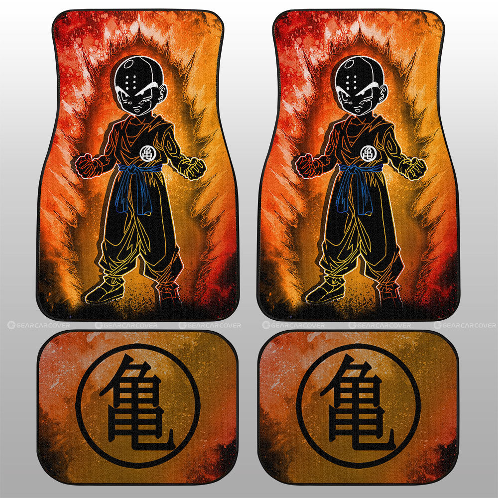 Dragon Ball Car Mats Krillin Car Floor Mats Anime Car Floor Mats