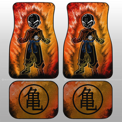 Dragon Ball Car Mats Krillin Car Floor Mats Anime Car Floor Mats