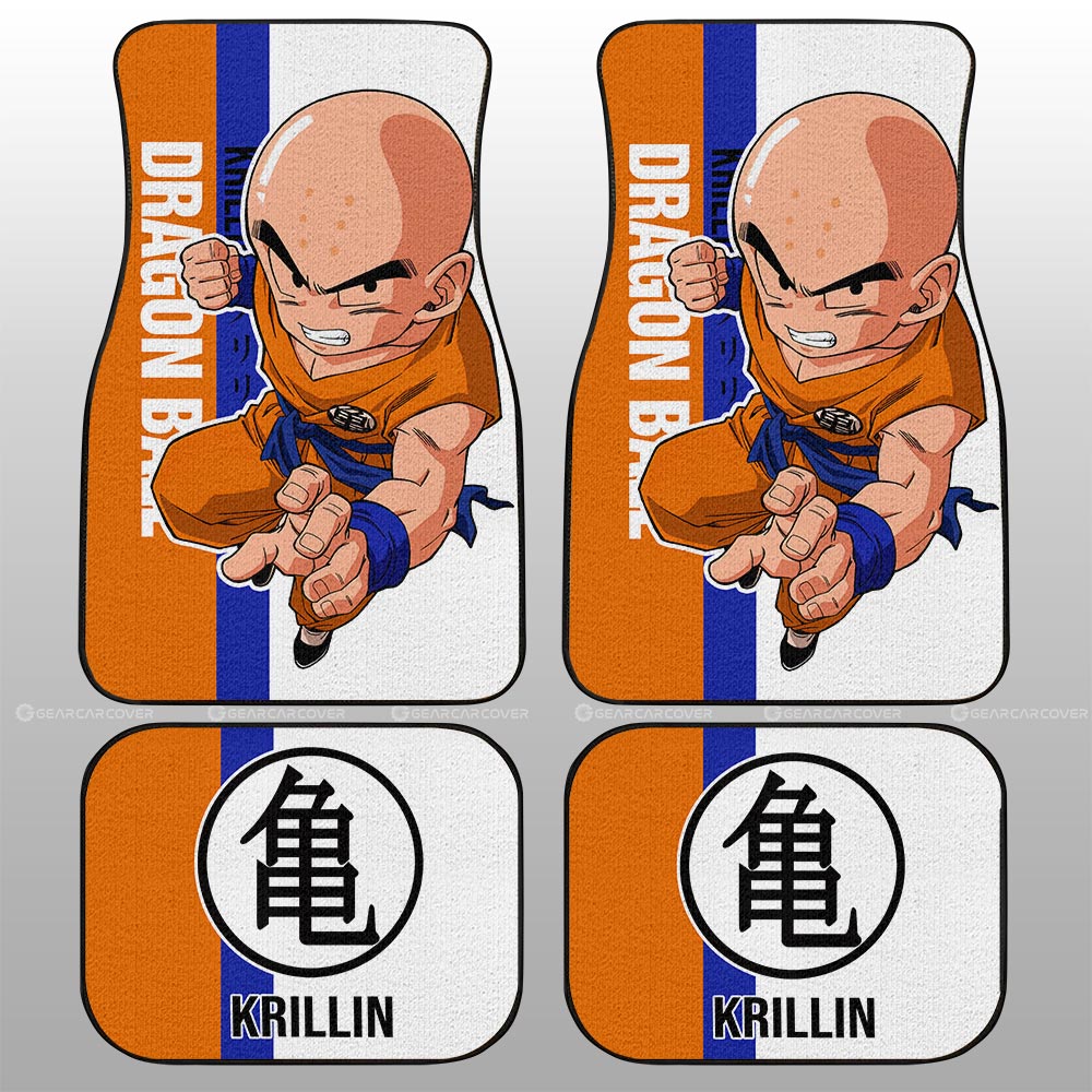 Dragon Ball Car Mats Krillin Car Floor Mats Car For Fans Car Floor Mats