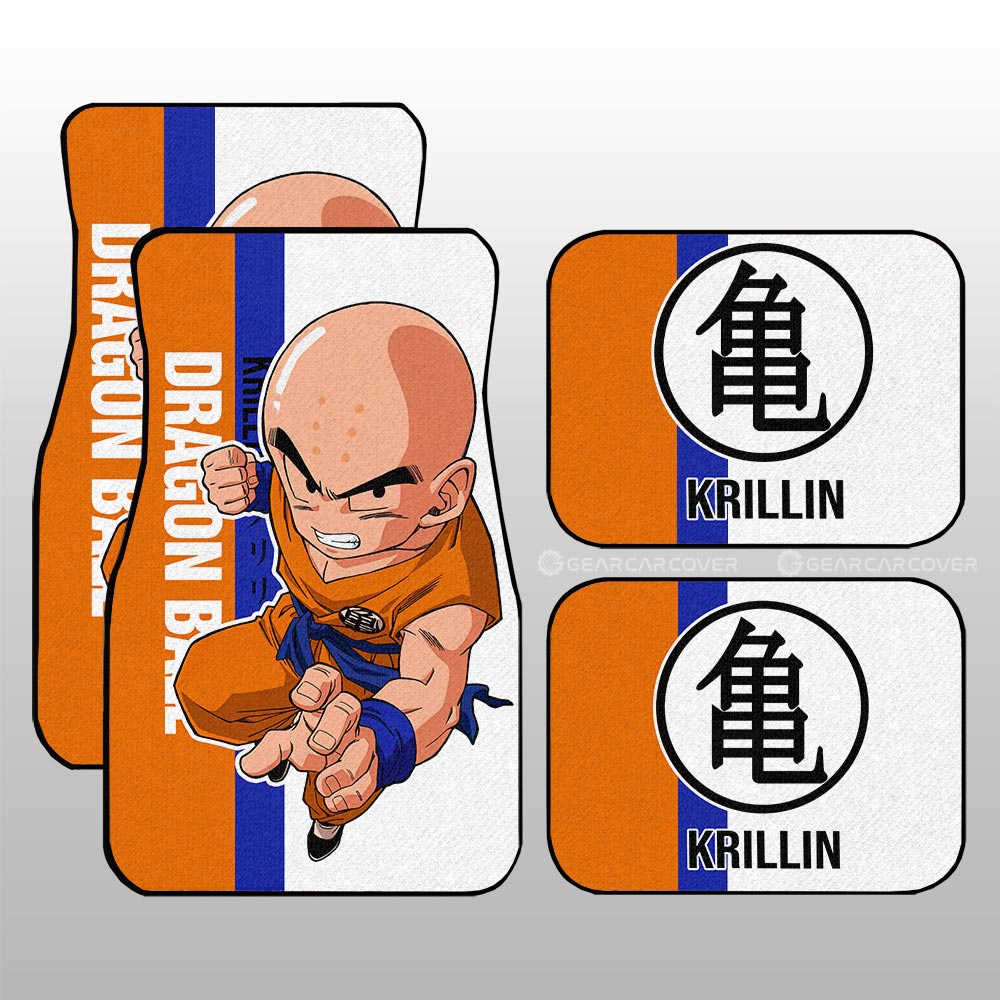 Dragon Ball Car Mats Krillin Car Floor Mats Car For Fans Car Floor Mats