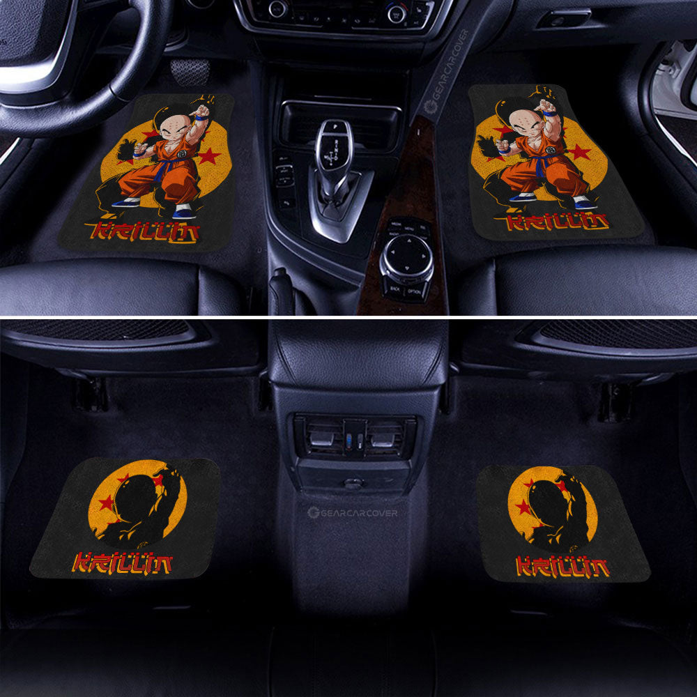 Dragon Ball Car Mats Krillin Car Floor Mats Demon Slayer Car Floor Mats