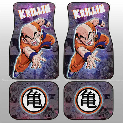 Dragon Ball Car Mats Krillin Car Floor Mats Car Manga Galaxy Style Car Floor Mats