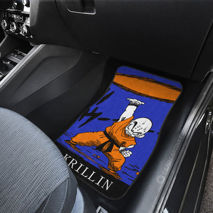 Dragon Ball Car Mats Krillin Car Floor Mats Dragon Ball Anime Manga Color Style Car Floor Mats