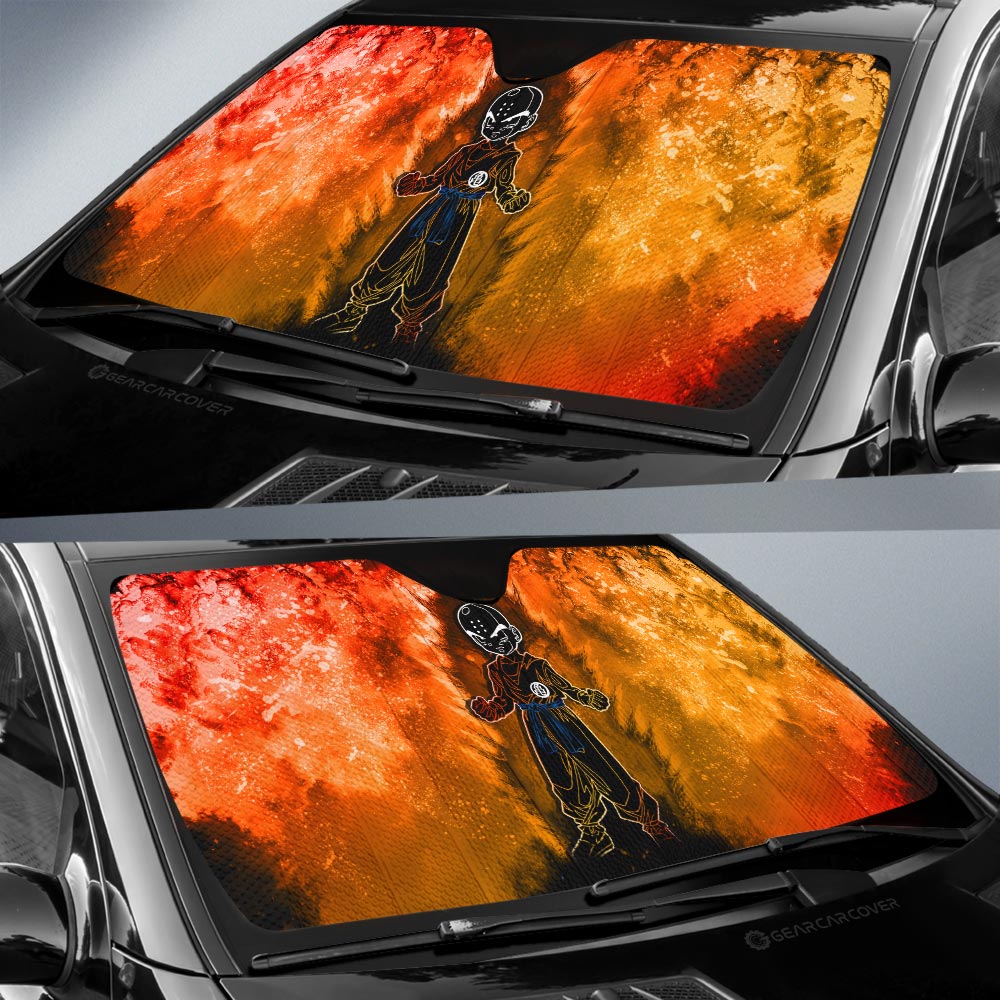 Krillin Car Sunshade Custom Anime Car Accessories