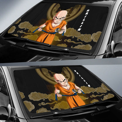 Krillin Car Sunshade Custom Car Accessories