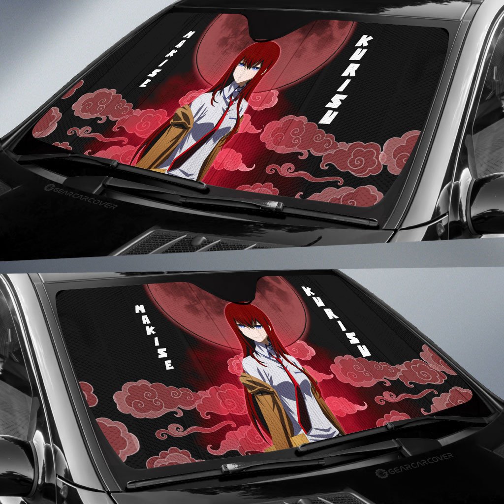 Kurisu Makise Car Sunshade Custom Car Accessories