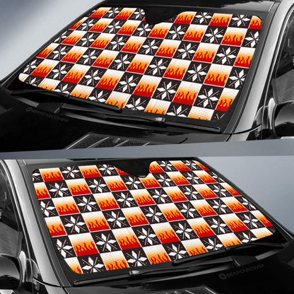 Kyojuro Rengoku Car Sunshade Custom Anime Car Accessories