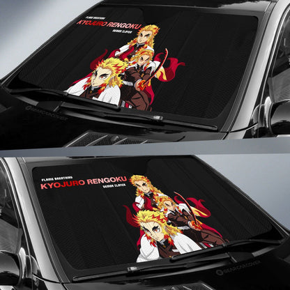 Kyojuro Rengoku Car Sunshade Custom
