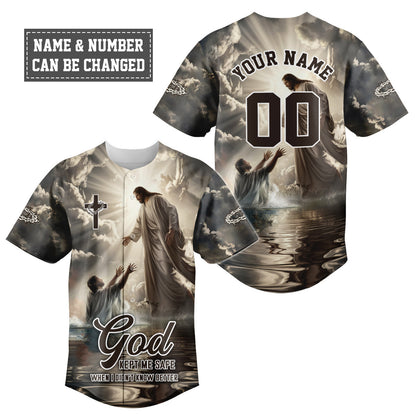God Kept Me Safe When I Didn’t Know Better Baseball Jersey Bundle