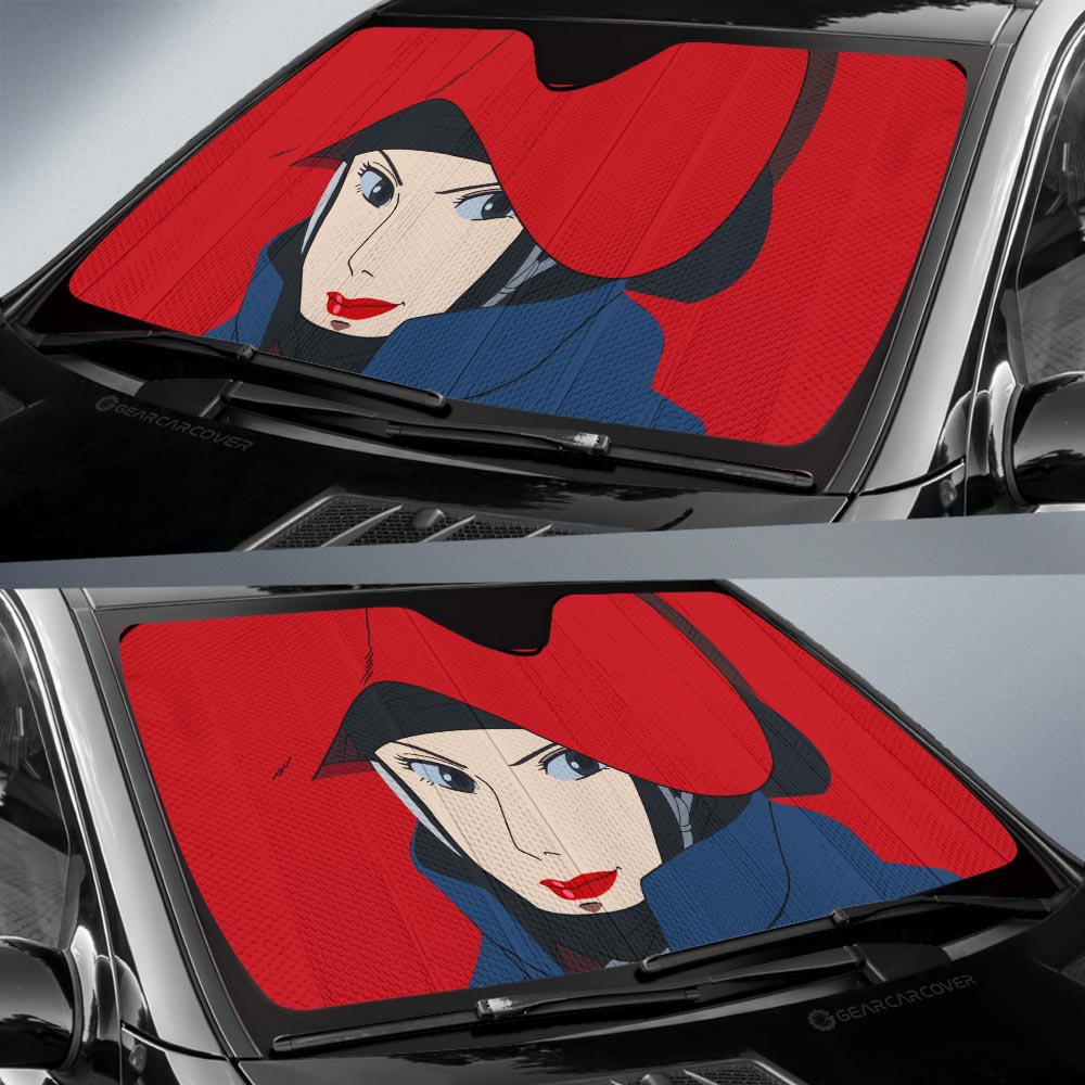 Lady Eboshi Car Sunshade Custom Princess Mononoke Car Accessories