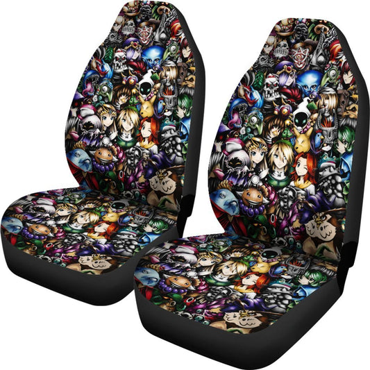 The Legend Of Zelda Car Seat Covers Legend Of Zelda All Characters Seat Covers Colorful